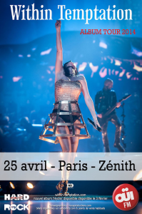 Within Temptation @ Le Zénith - Paris, France [25/04/2014]