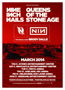 Nine Inch Nails @ Entertainment Centre - Newcastle, Australie [08/03/2014]