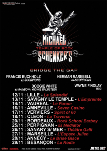 Michael Schenker's Temple of Rock @ Le Splendid - Lille, France [12/11/2014]