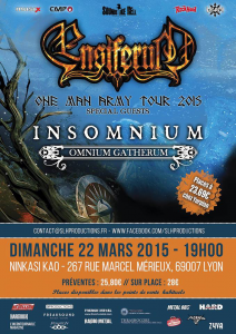 Ensiferum @ Le Ninkasi Gerland Kao - Lyon, France [22/03/2015]