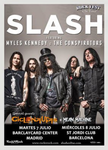 Slash feat. Myles Kennedy and the Conspirators @ Le Barclaycard Center - Madrid, Espagne [07/07/2015]