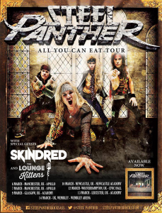 Steel Panther @ Academy - Glasgow, Ecosse [09/03/2015]