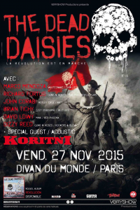 The Dead Daisies @ Le Divan du Monde - Paris, France [27/11/2015]