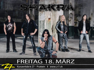 Shakra @ Z7 Konzertfabrik - Pratteln, Suisse [18/03/2016]