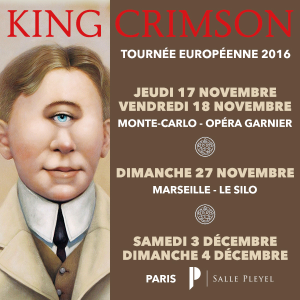 King Crimson @ Salle Pleyel - Paris, France [04/12/2016]
