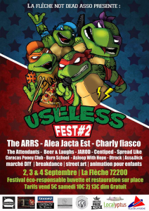 Useless Fest #2 @ La Flèche, France [03/09/2016]