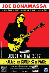 Joe Bonamassa @ Le Palais des Congrès - Paris, France [04/05/2017]