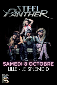 Steel Panther @ Le Splendid - Lille, France [08/10/2016]