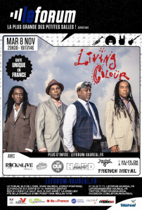 Living Colour @ Le Forum - Vauréal, France [08/11/2016]