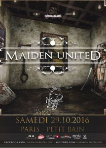 Maiden uniteD @ Petit Bain - Paris, France [29/10/2016]