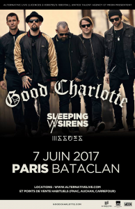 Good Charlotte @ Le Bataclan - Paris, France [07/06/2017]