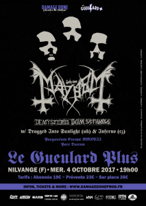 Mayhem @ Le Gueulard Plus - Nilvange, France [04/10/2017]