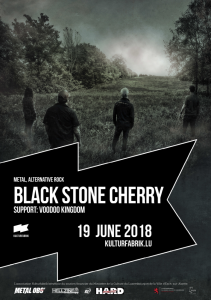 Black Stone Cherry @ Kulturfabrik - Esch-sur-Alzette, Luxembourg [19/06/2018]