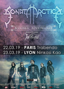 Sonata Arctica @ Le Trabendo - Paris, France [22/03/2019]