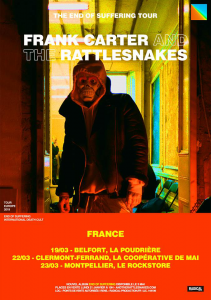 Frank Carter & The Rattlesnakes @ La Coopérative de Mai - Clermont-Ferrand, France [22/03/2019]