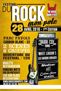Du Rock mon Pote @ Parc Favols - Carbon-Blanc, France [28/04/2018]