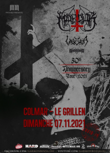Marduk @ Le Grillen - Colmar, France [07/11/2021]