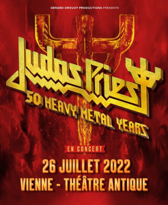 Judas Priest @ Théâtre Antique - Vienne, France [26/07/2022]