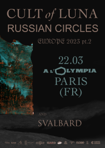Cult Of Luna / Russian Circles @ L'Olympia - Paris, France [22/03/2023]