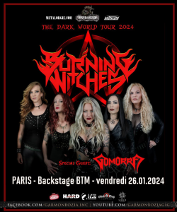 Burning Witches @ Backstage By The Mill - Paris, France [26/01/2024]
