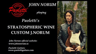John Norum "Playing Stratospheric Wine Custom" (Demo)