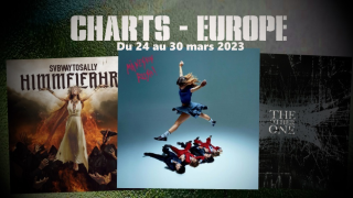  TOP ALBUMS EUROPÉEN Les meilleures ventes en France, Allemagne, Belgique et Royaume-Uni du 24 au 30 mars