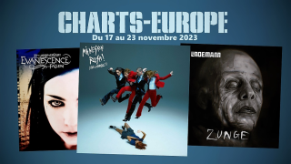  TOP ALBUMS EUROPÉEN Les meilleures ventes en France, Allemagne, Belgique et Royaume-Uni du 17 au 23 novembre 2023